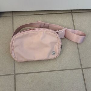 lululemon athletica Light Pink Crossbody Bag